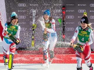 Vlhová vyhrala slalom v Kranjskej Gore a v hodnotení disciplíny predstihla Shiffrinovú