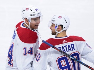 Tomáš Tatar v drese Montreal Canadiens.