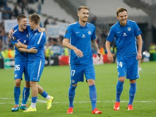 Hráči FC Slovan Liberec - ilustračná fotografia.