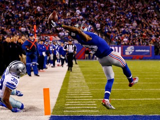 Odell Beckham Junior a jeho pamätný touchdown.