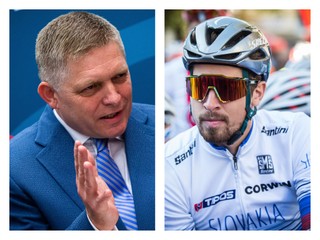 Robert Fico a Peter Sagan.