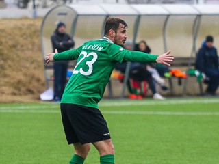 Peter Kleščík v drese 1. FK Příbram.