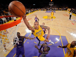 Na archívnej snímke zo 17. mája 2010 basketbalista Los Angeles Lakers Shannon Brown.