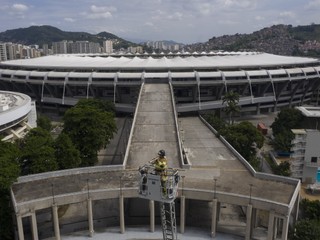 Maracana v meste Rio de Janeiro.