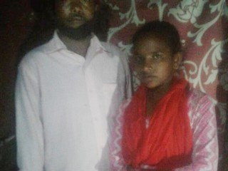 Jyoti Kumariová so svojím otcom.