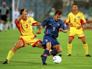 Szilárd Németh v zápase Slovensko - Rumunsko.