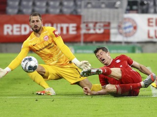 Momentka zo zápasu.