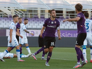 Zápas Fiorentina - Brescia.