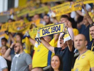 Fanúšikovia FC DAC 1904 Dunajská Streda.