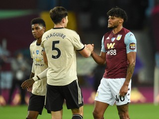 Zápas Manchester United - Aston Villa.