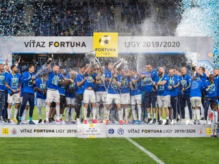 Futbalisti ŠK Slovan Bratislava.