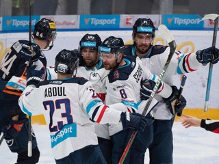 Hokejisti HC Slovan Bratislava - ilustračná fotografia.