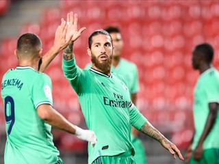 Radosť hráčov Real Madrid.