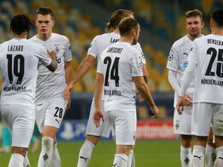 Hráči Borussie Mönchengladbach deklasovali Šachtar Doneck 6:0.