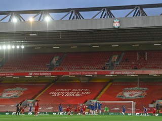 Anfield Road, štadión Liverpool FC - ilustračná fotografia.