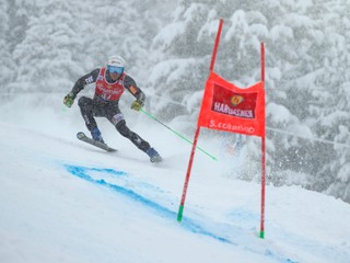 Adam Žampa ide dnes obrovský slalom. Sledujte zjazdové lyžovanie LIVE.