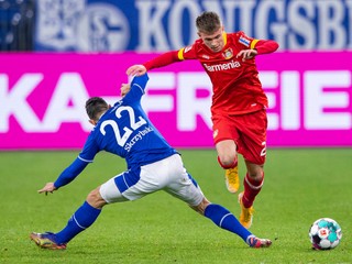 Zápas Schalke - Bayern Leverkusen.