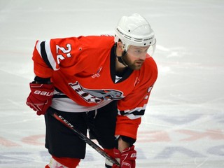 Hokejista Považskej Bystrice Milan Drevenák.