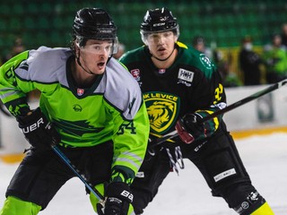 Momentka zo zápasu Levice - Žilina.