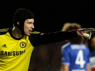 Futbalový brankár Petr Čech.