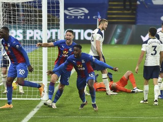 Momentka zo zápasu Crystal Palace - Tottenham.