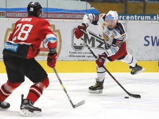 Peter Šišovský v drese HkM Zvolen - ilustračná fotografia.