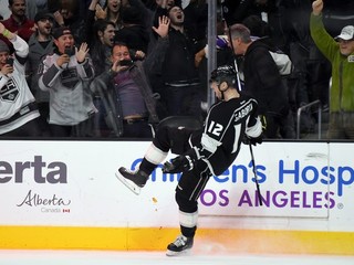 Marián Gáborík po strelení rozhodujúceho gólu v predĺžení.