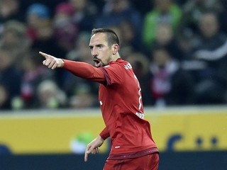 Franck Ribéry sa cez víkend po ôsmich mesiacoch vrátil do zostavy Bayernu Mníchov.