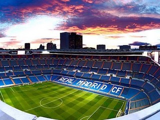 Estadio Santiago Bernabéu - domov madridského Realu.