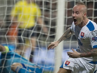 Stochov najslávnejší gól vlani v októbri do siete Španielska.
