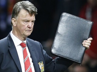 Tréner Manchestru United Louis van Gaal.