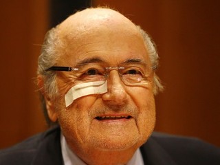 Suspendovaný prezident FIFA Sep Blatter.