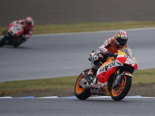 Pedrosa si najlepšie poradil s nástrahami trate v Motegi.