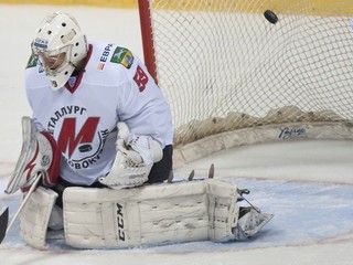 Vladislav Poďapoľskij dostal od hokejistov CSKA Moskva jediný gól. A jeho tím prehral.