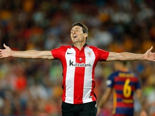 Aritz Aduriz zažiaril najmä v dvojzápase španielskeho Superpohára proti FC Barcelona.