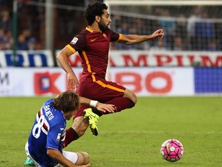 Jeden gól Rimanov strelil aj egyptský krídelník Mohamed Salah (na nohách).
