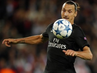 Zlatan Ibrahimovič je najväčšou hviezdou Paríža Saint Germain.