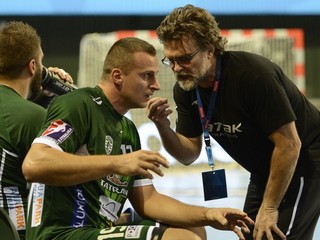 Tréner Prešova Rastislav Trtík (vpravo) svoj tím v Rusku k víťazstvu nedoviedol.
