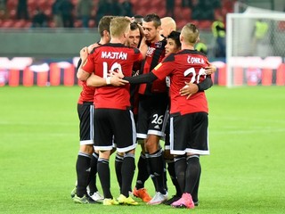 Futbalisti Spartaka Trnava majú v poslednej dobe výbornú formu.