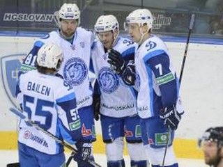 Radosť hráčov Minsku.