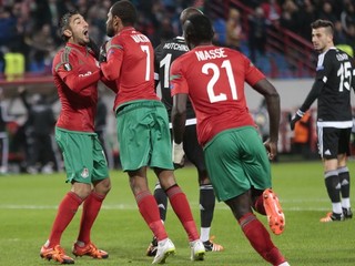 Moskovčania sa tešia z vyrovnania na trávniku Besiktasu Istanbul.