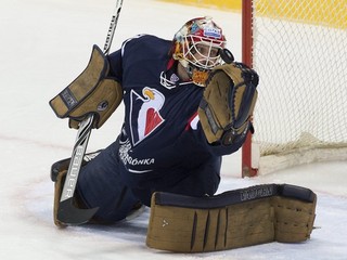 Proti Dinamu Minsk dostal príležitosť v bráne Slovana Bratislava Barry Brust.
