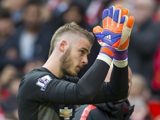 David De Gea je v Manchestri United veľmi spokojný.