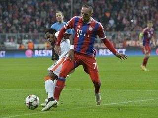 Franck Ribéry (s číslom 7) si obliekol dres Bayernu Mníchov v súťažnom zápase naposledy v marci.