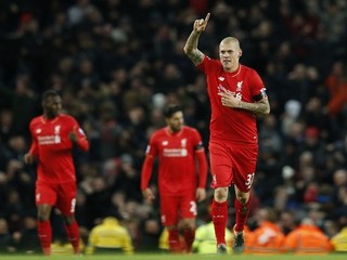 Slovák Martin Škrtel prispel gólom k výhre Liverpoolu nad Manchestrom City (4:1).