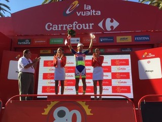 Sagan skvelým špurtom vyhral 3. etapu na Vuelte