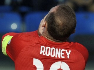 Wayne Rooney vyrovnal rekord v počte strelených gólov v histórii anglickej reprezentácie.