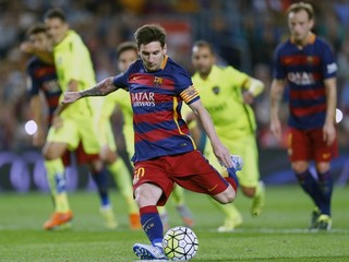 Podľa štatistík Argentínčan Lionel Messi (s číslom 10) nepremení v priemere každú piatu penaltu.