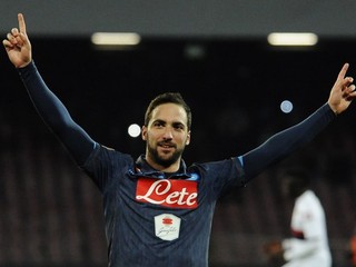 O víťazstve Neapola rozhodol Gonzalo Higuaín.