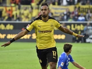 Obranu Darmstadtu pokoril Aubameyang hneď dvakrát.